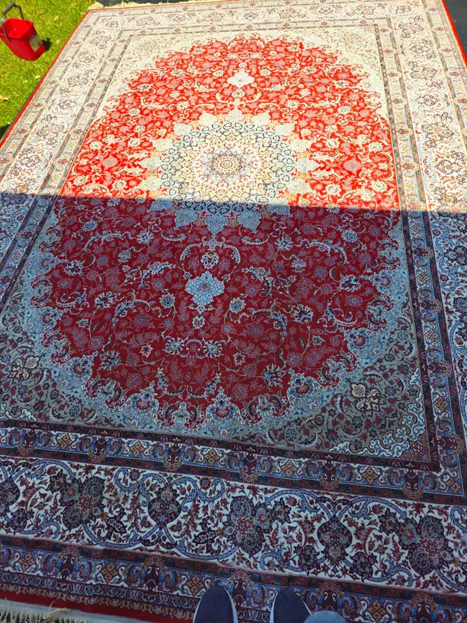 Clean fibres after Same Day Carpet Cleaning — Rydalmere